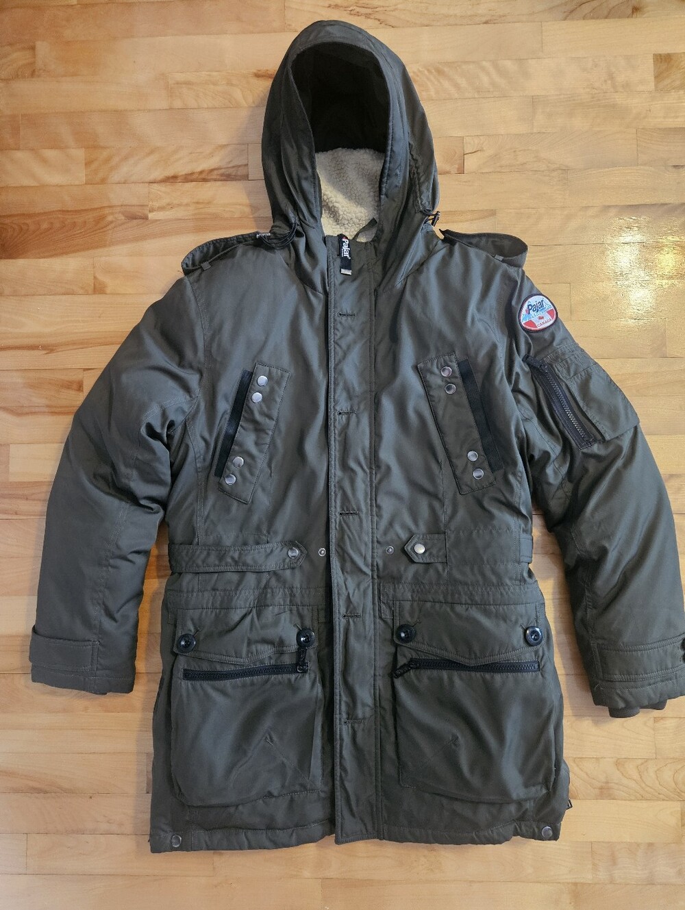 Pajar Military Green Winter Parka